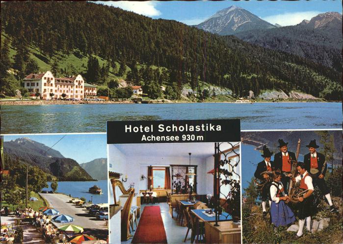 Achensee Hotel Scholastika Strand Musiker