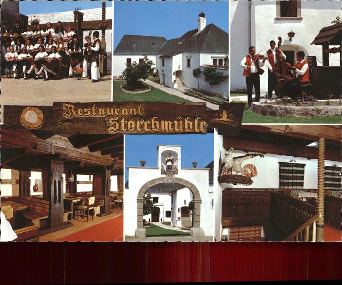 Oslip Restaurant Storchenmuehle Teilansichten