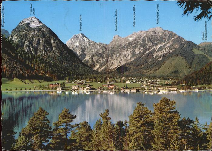 Pertisau Achensee am Achensee mit Alpenpanorama