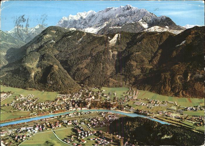 Kufstein Tirol Fliegeraufnahme mit Alpenpanorama