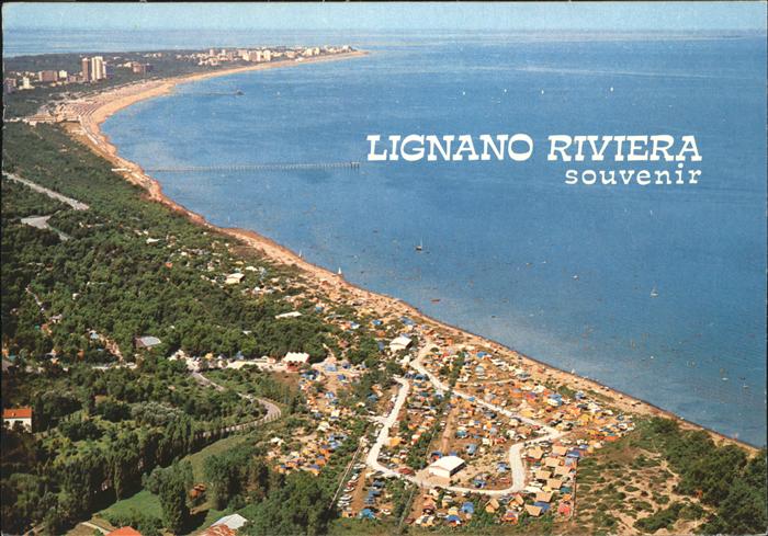 Lignano Riviera Fliegeraufnahme