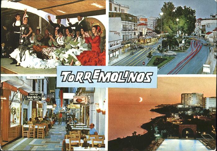 Torremolinos Taenzer Tracht Nacht
