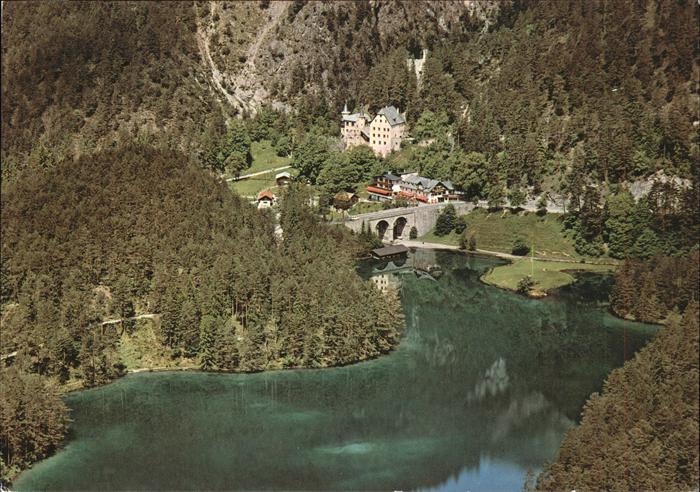 Nassereith Fliegeraufnahme Hotel Schloss Fernsteinsee
