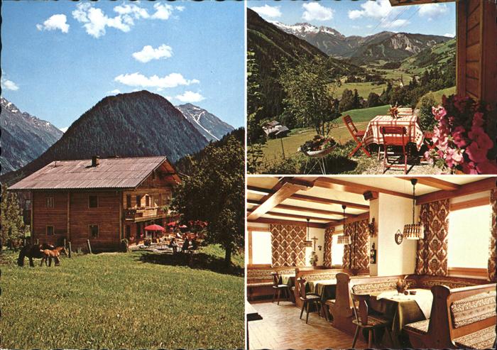 Wald Pinzgau Jausenstube Privatzimmer