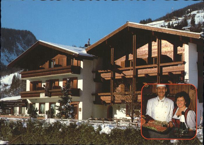 Wald Pinzgau Gasthof Restaurant Schranz
