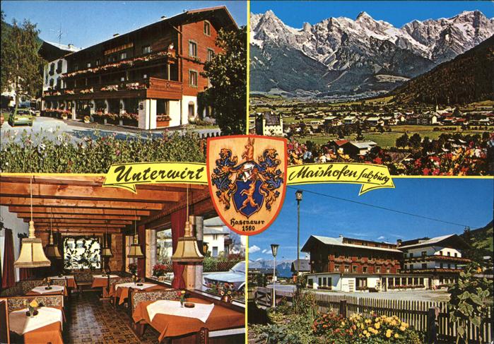 Maishofen Grossgasthof Unterwirt