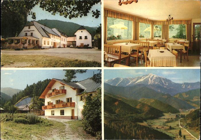 Gutenstein Niederoesterreich Gasthaus Zum Joergelihans
