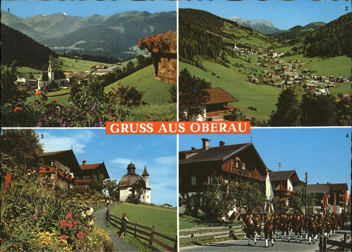 Oberau Tirol Schatzberg Wilden Kaiser Trachtenmusik