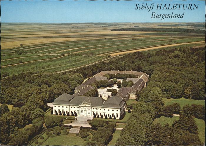 Halbturn Schloss Fliegeraufnahme