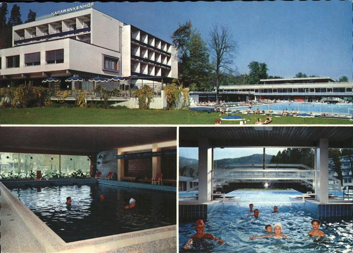 Villach Kaernten Thermalfreibad Hallenbaeder Kurhotel Karawankenhof
