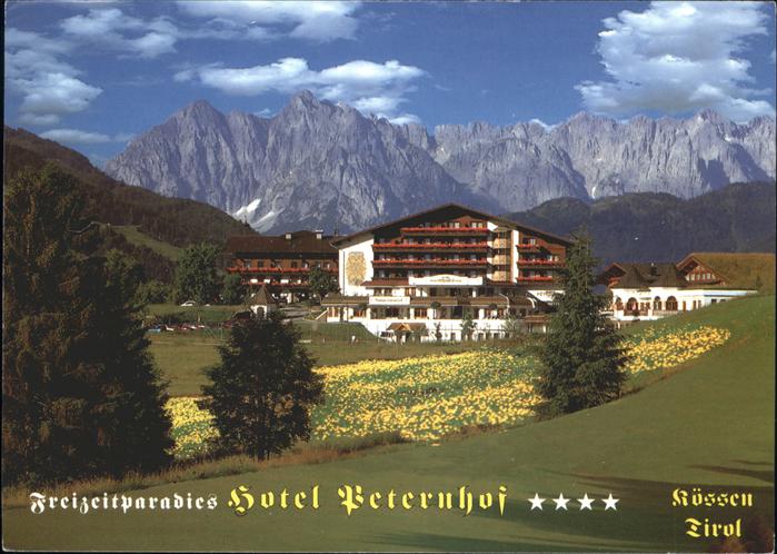 Koessen Tirol Freizeitparadies Hotel Peternhof
