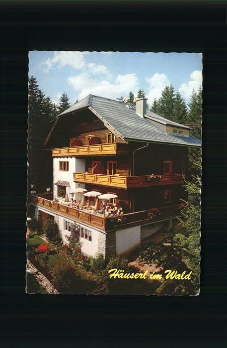 Mariapfarr Gasthaus Haeuserl im Wald