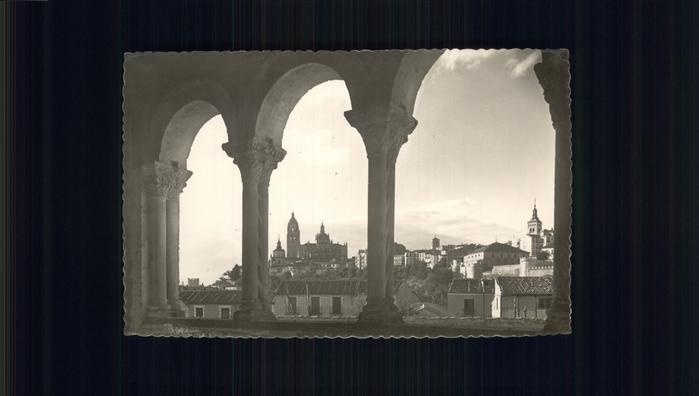 Segovia Vista desde el atrio de la Iglesia de San Millan