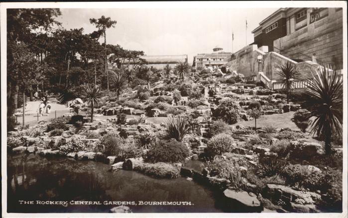 Bournemouth Rockery Central Gardens