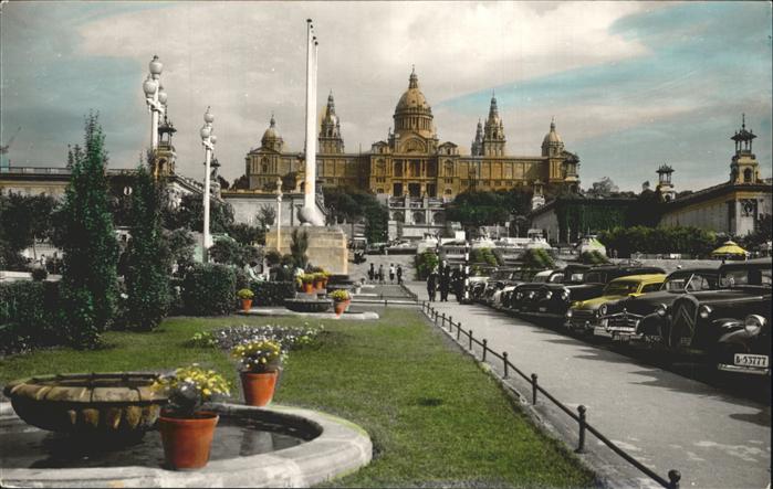 Barcelona Cataluna Palacio Nacional Parque de Montjuich Serie 2 No. 10