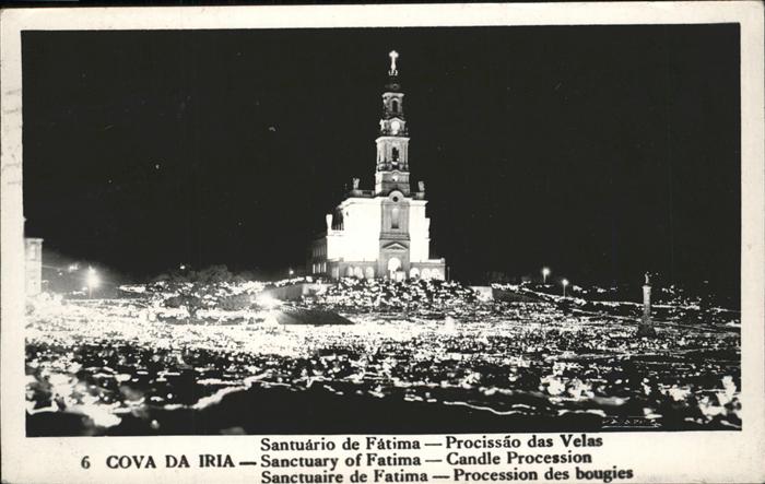 Cova da Iria Santuario de Fatima Procissao das Velas