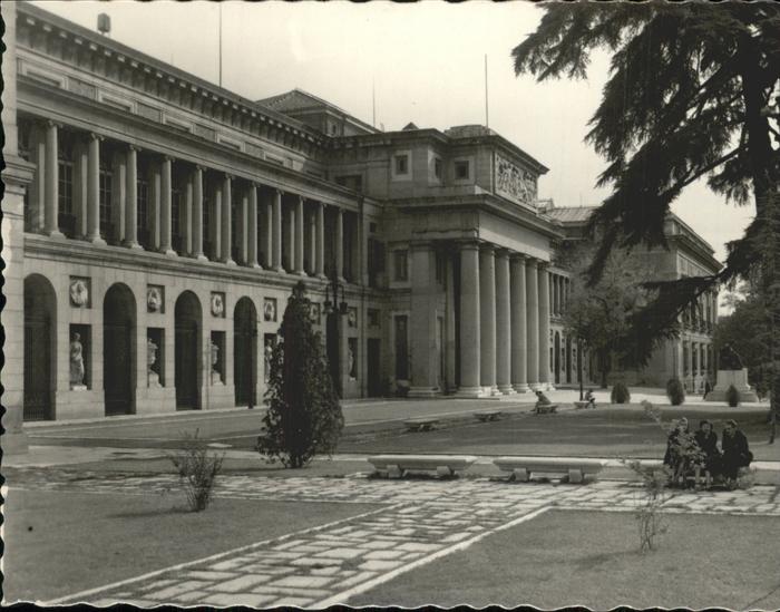 Madrid Spain Museo del Prado Fachada principal