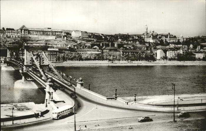 Budapest Lanchid Bruecke
