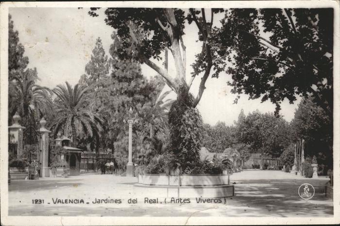Valencia Valenciana Jardines del Real