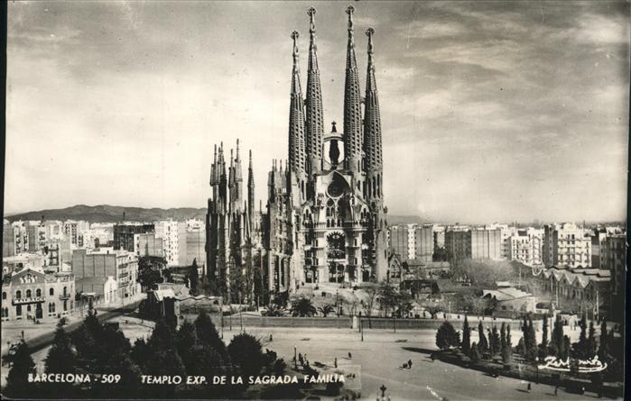 Barcelona Cataluna Templo de la Sagrada Familia