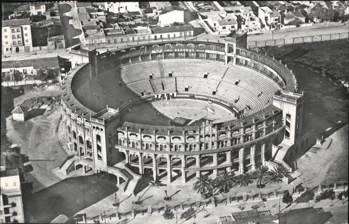Palma de Mallorca Plaza de Toros vista aerea Stierkampfarena