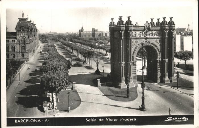 Barcelona Cataluna Salon de Victor Pradera