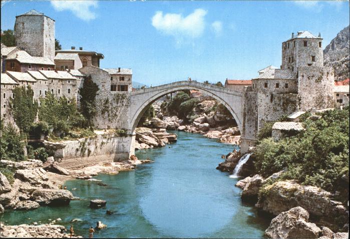Mostar Moctap Stari most Alte Bruecke