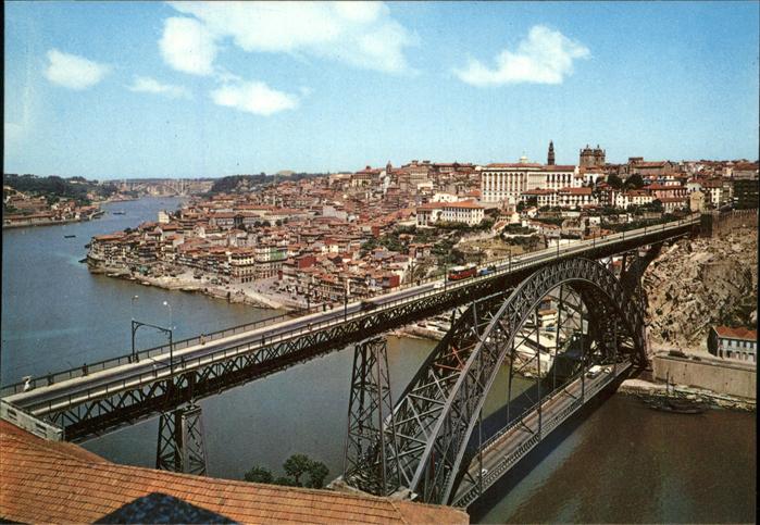 Porto Portugal Ponte de Don Luiz Bruecke