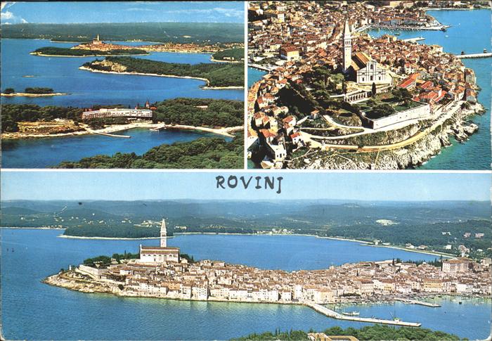 Rovinj Istrien Fliegeraufnahmen