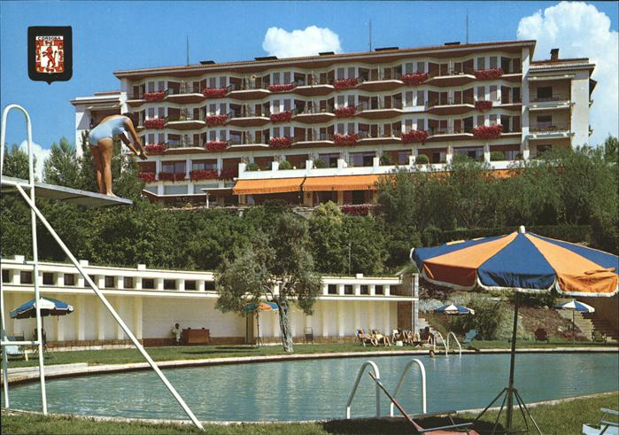 Cordoba Andalucia Parador Nacional de la Arruzafa Hotel Piscina Wappen