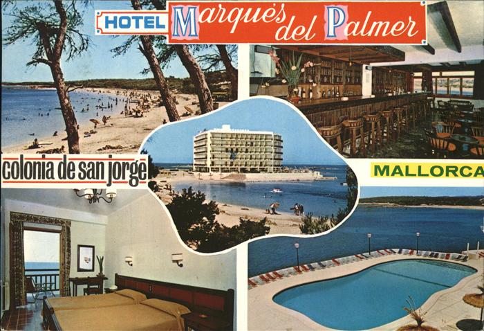 Colonia de Sant Jordi Hotel Marques del Palmer Playa Piscina Strand Swimming Poo