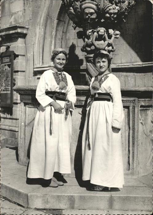 Dubrovnik Ragusa Nationaltracht aus Konavle