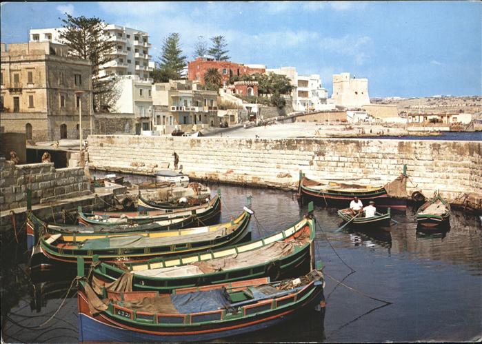 Malta St. Paul's Bay Fishing Harbour