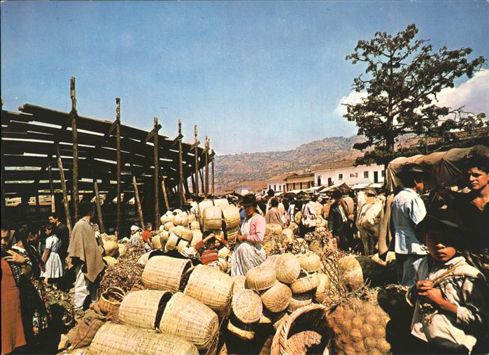 Guateque Mercado tipico