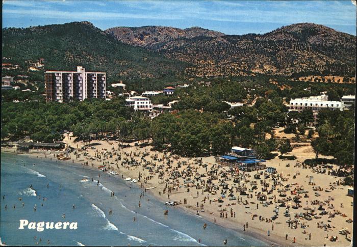 Paguera Mallorca Islas Baleares Playa de Tora vista aerea