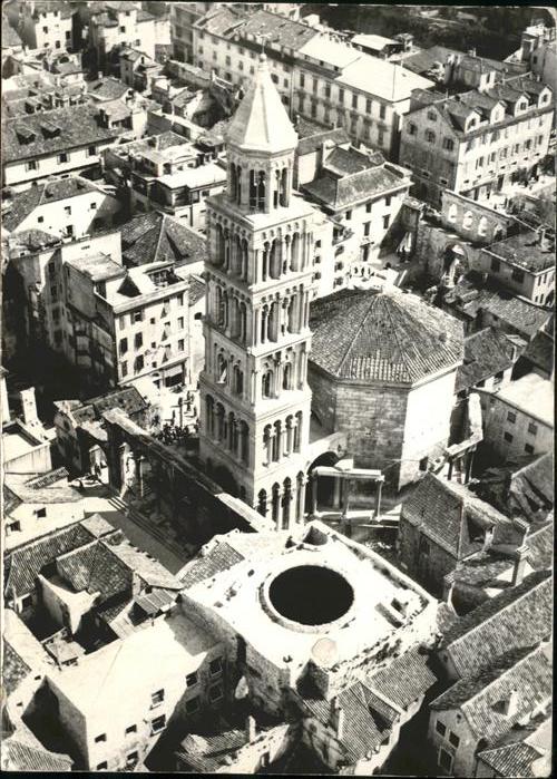 Split Spalato Zvonik sa katedralom Glockenturm Kathed