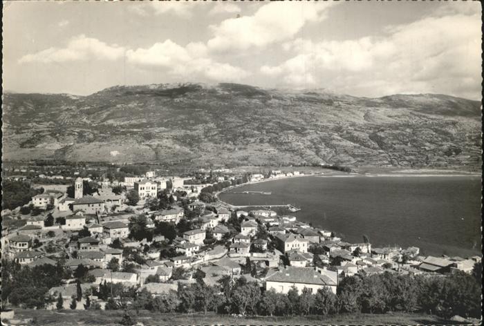 Ohrid Mazedonien Panorama
