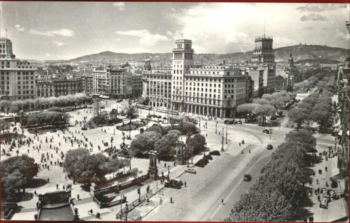 Barcelona Cataluna Plaza de Cataluna