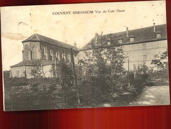 Issenheim Haut Rhin Alsace Couvent Cote Ouest