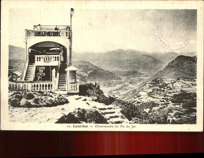 Lourdes Hautes Pyrenees Observatoire du Pic du Jer