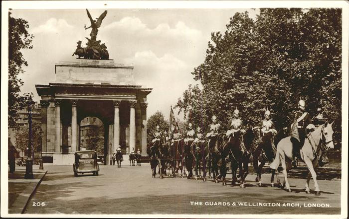 London Guards Wellington Pferde Soldaten