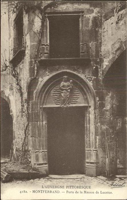 Montferrand-le-Chateau L Auvergne Pittoresque