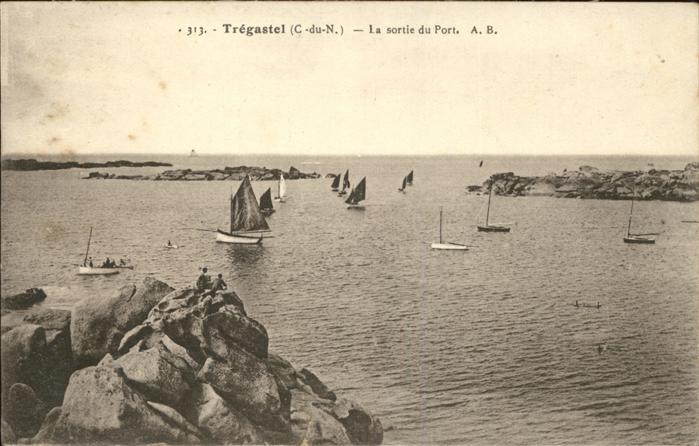 Tregastel Segelboote