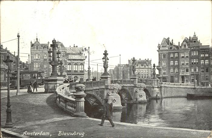 Amsterdam Niederlande Blauwbrug