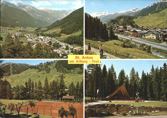 St Anton Arlberg Tirol Tennisplatz