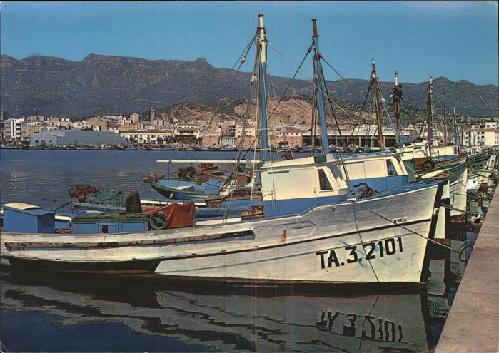 Barcelona Cataluna Fischerboot