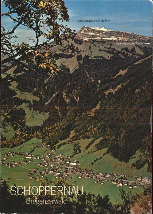Schoppernau Vorarlberg Diedamskopf Neuhornbach