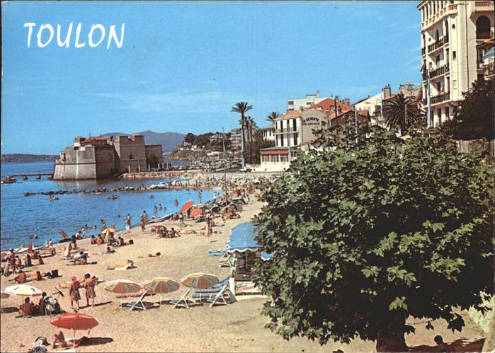 Toulon Var Strand la plage St. Louis