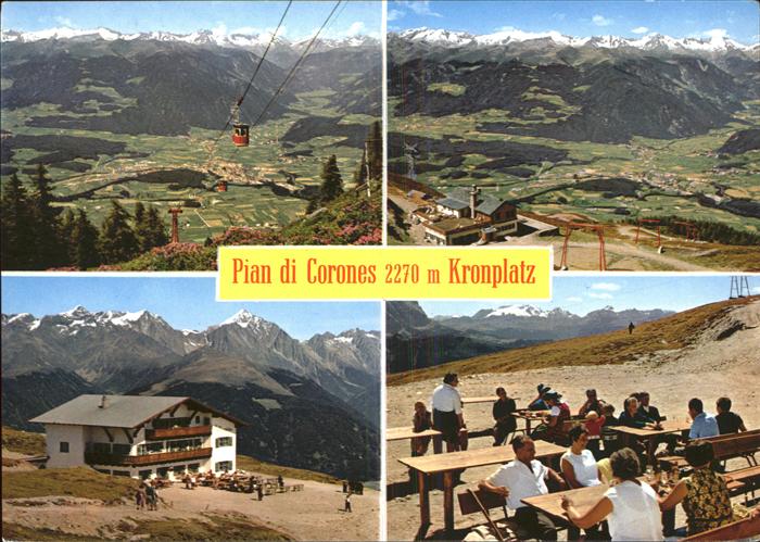 Bruneck Kronplatz Seilbahn pian di Corones