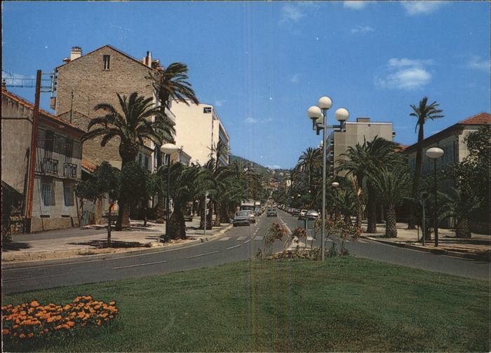 Hyeres les Palmiers Avenue Gambetta